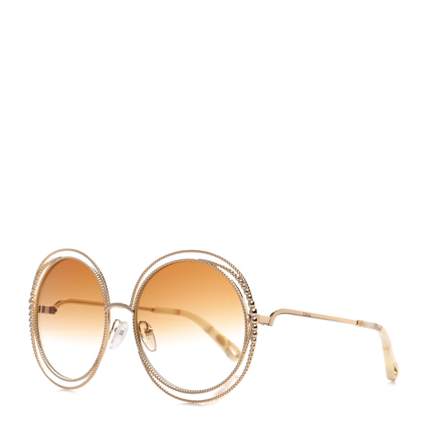 Oversized Round Carlina Oversized Round Sunglasses CE114SC Gold