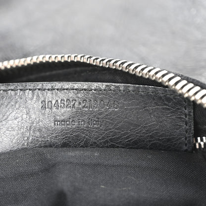 Balenciaga Agneau Giant Brogues Hardware Day Hobo Black 7 of 10