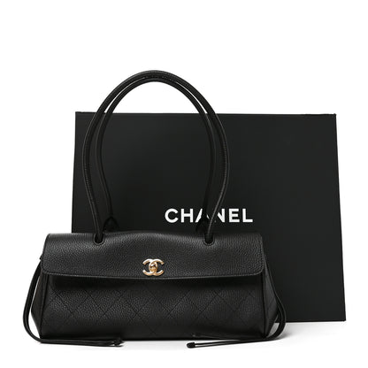 Chanel Grained Calfskin Urban Essentials Small Shopping Bag Black 11 of 11