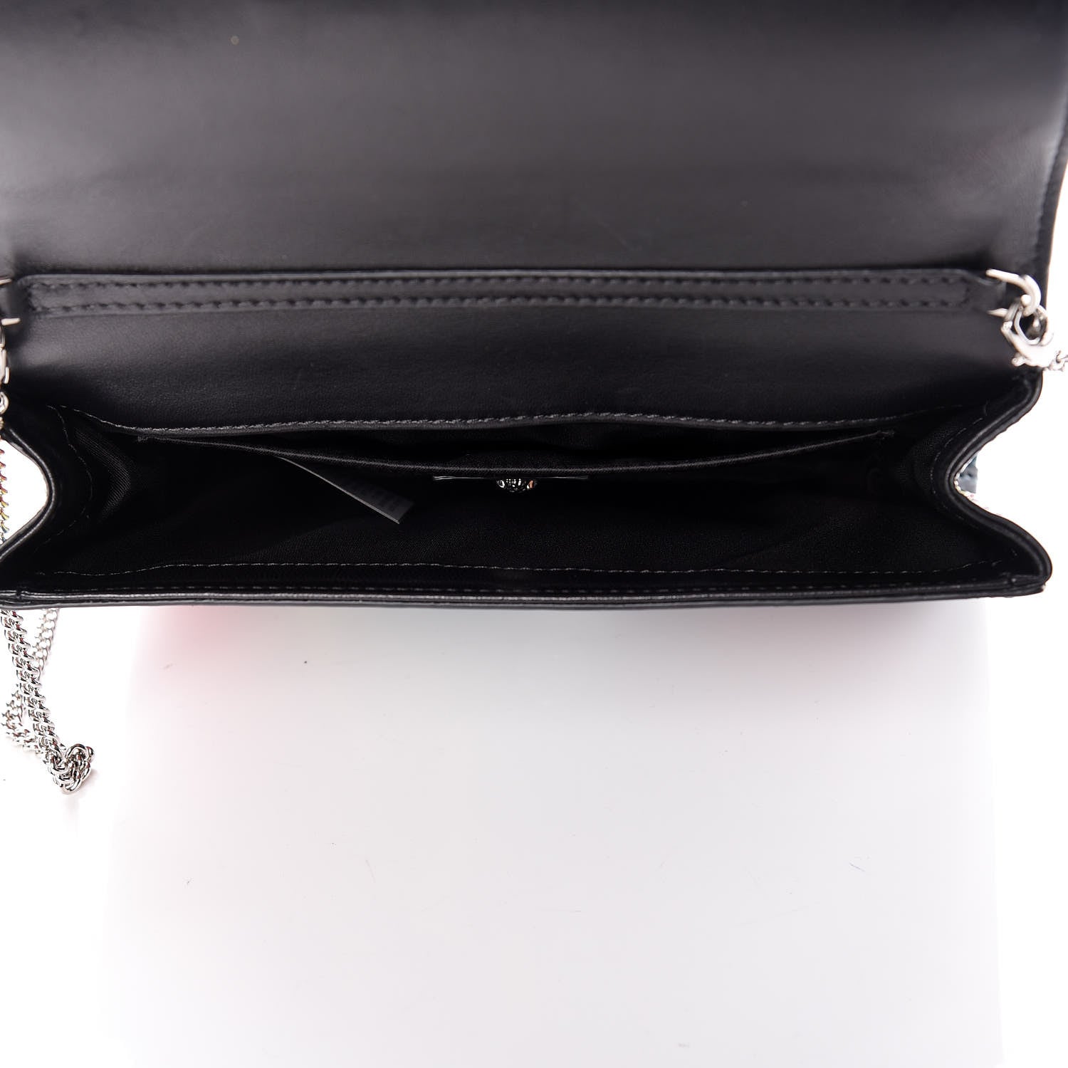 Versace Patent Palazzo Medusa Chain Evening Bag Multicolor 5 of 11