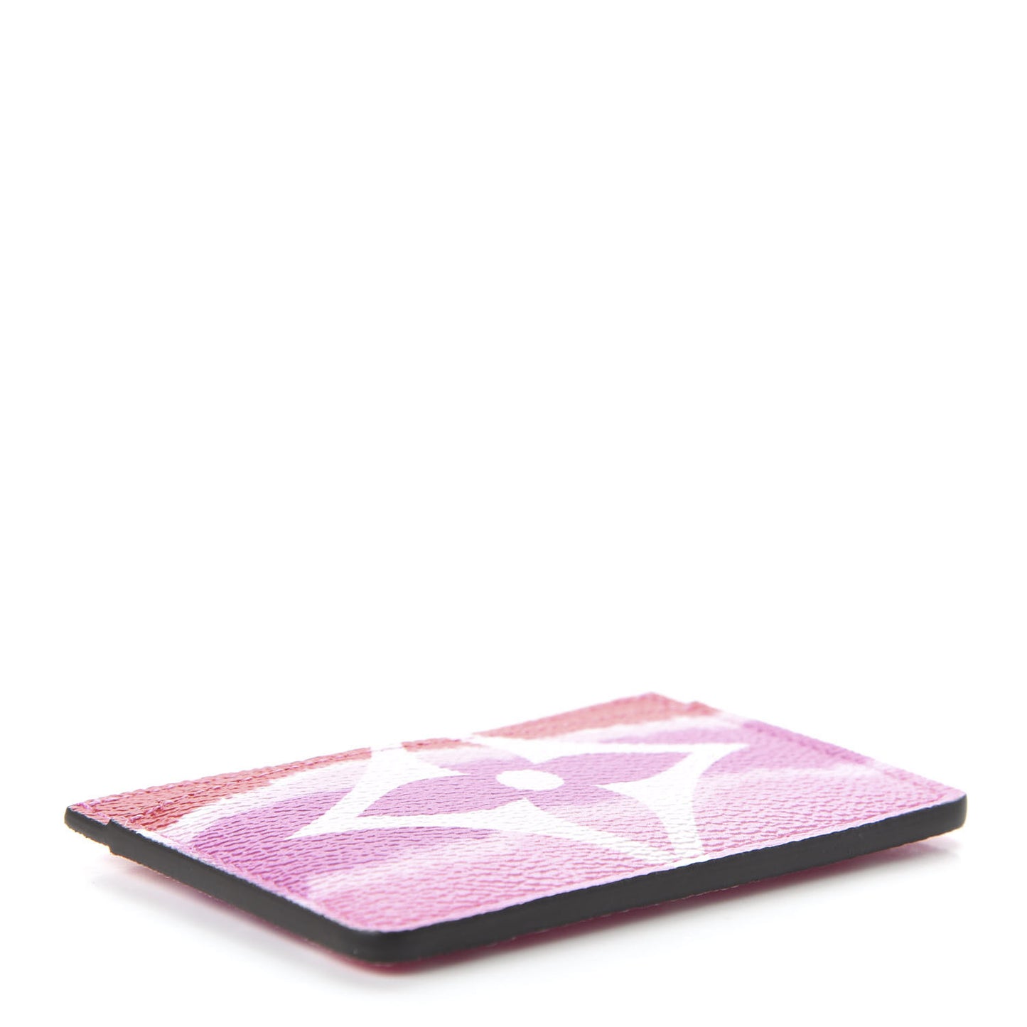 Monogram Escale Card Holder Rouge