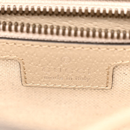 Gucci GG Supreme Monogram Azalea Calfskin Retro Interlocking G Buckle Backpack Beige Mystic White 6 of 11
