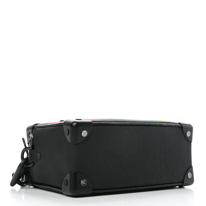 Louis Vuitton Taiga Rainbow Mini Soft Trunk Black 3 of 4