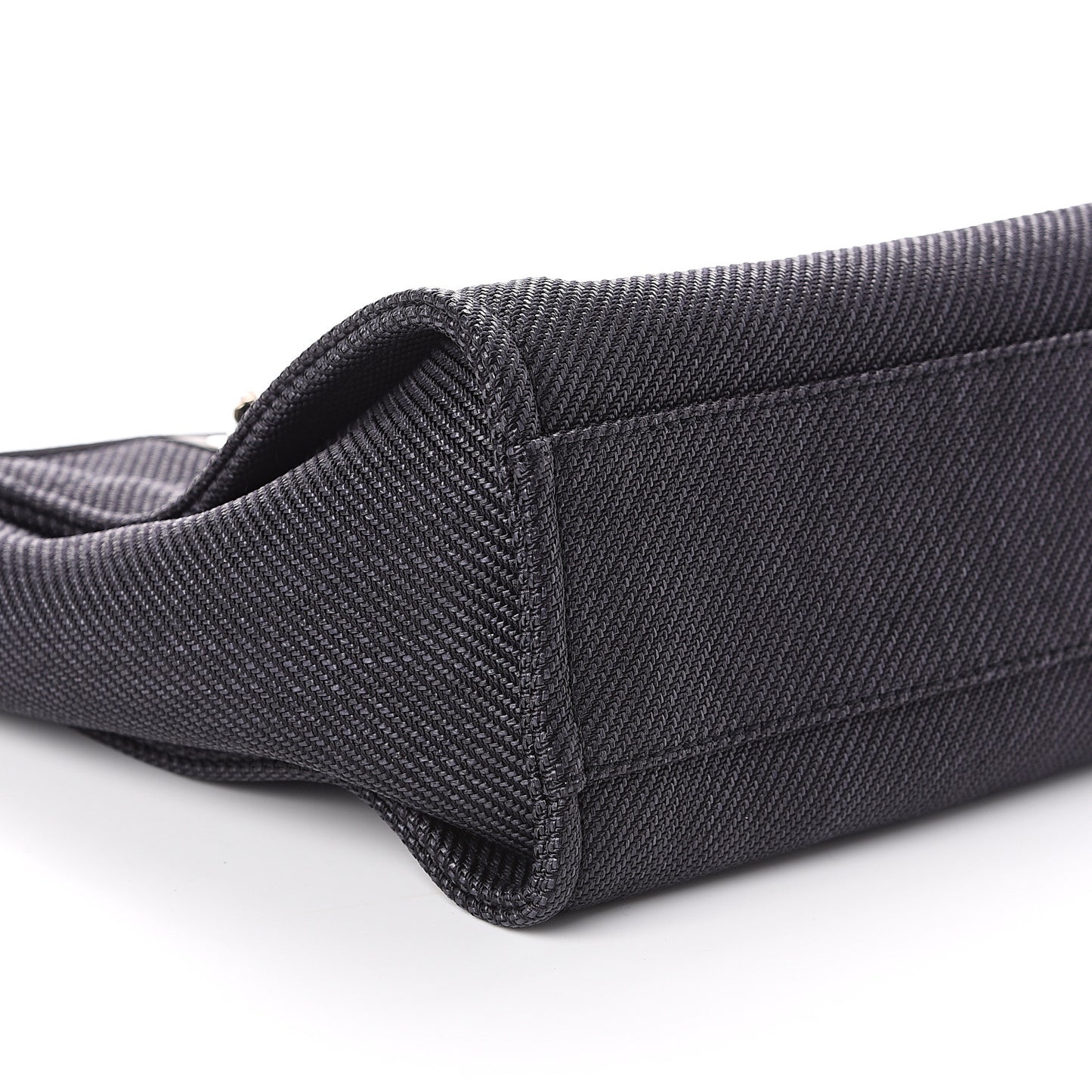 Canvas Small Deauville Tote Black
