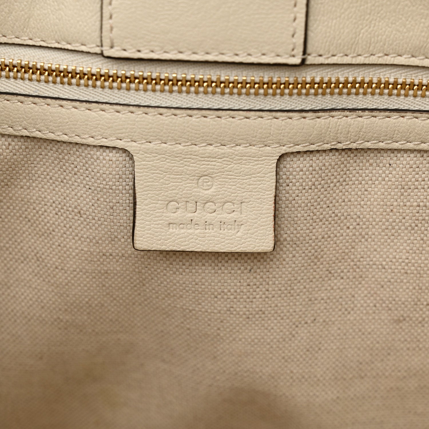 Gucci Monogram New Sakai Calfskin Lux Horsebit 1955 Tote Beige Ebony Mystic White 6 of 12