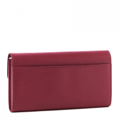 Louis Vuitton Epi Sarah Wallet NM Fuchsia 2 of 8