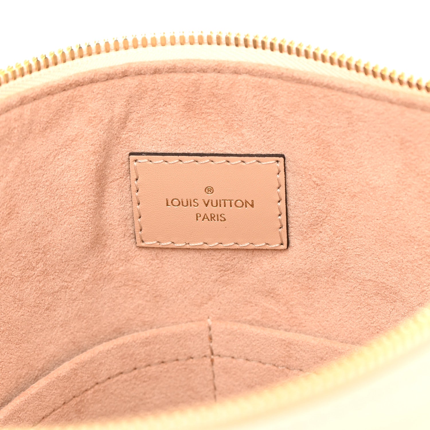 Louis Vuitton Empreinte V Tote MM Beige Rose Creme 6 of 14