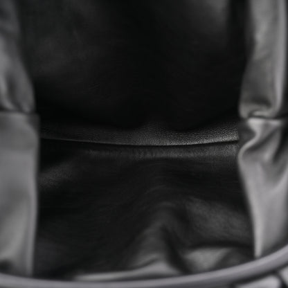 Bottega Veneta Smooth Butter Calf The Pouch Oversized Clutch Black 5 of 11
