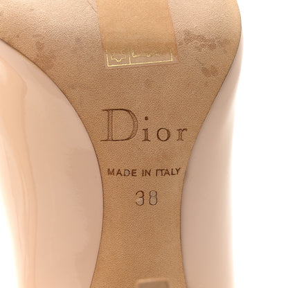 Christian Dior Patent Pumps 38 Nude 6 of 13