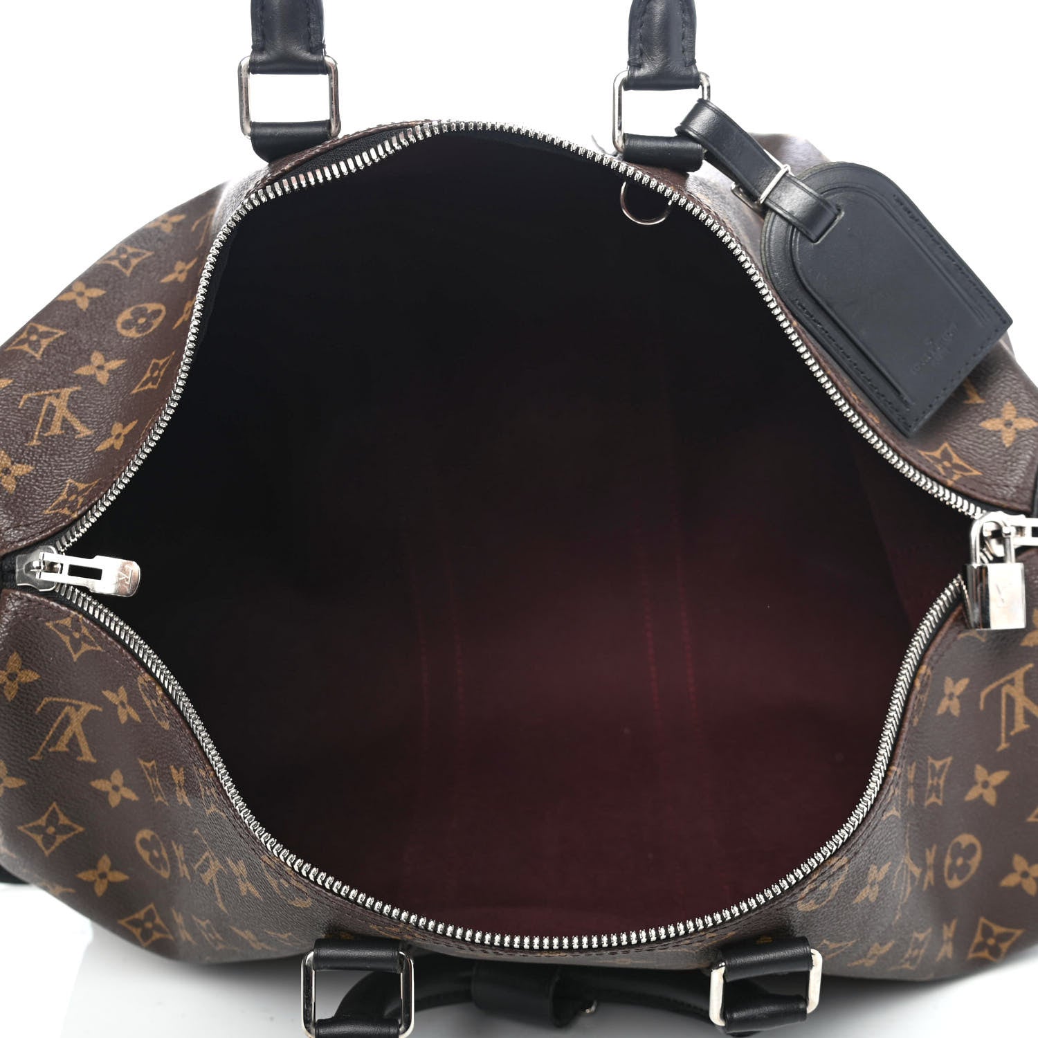 Louis Vuitton Monogram Macassar Keepall Bandouliere 45 4 of 4