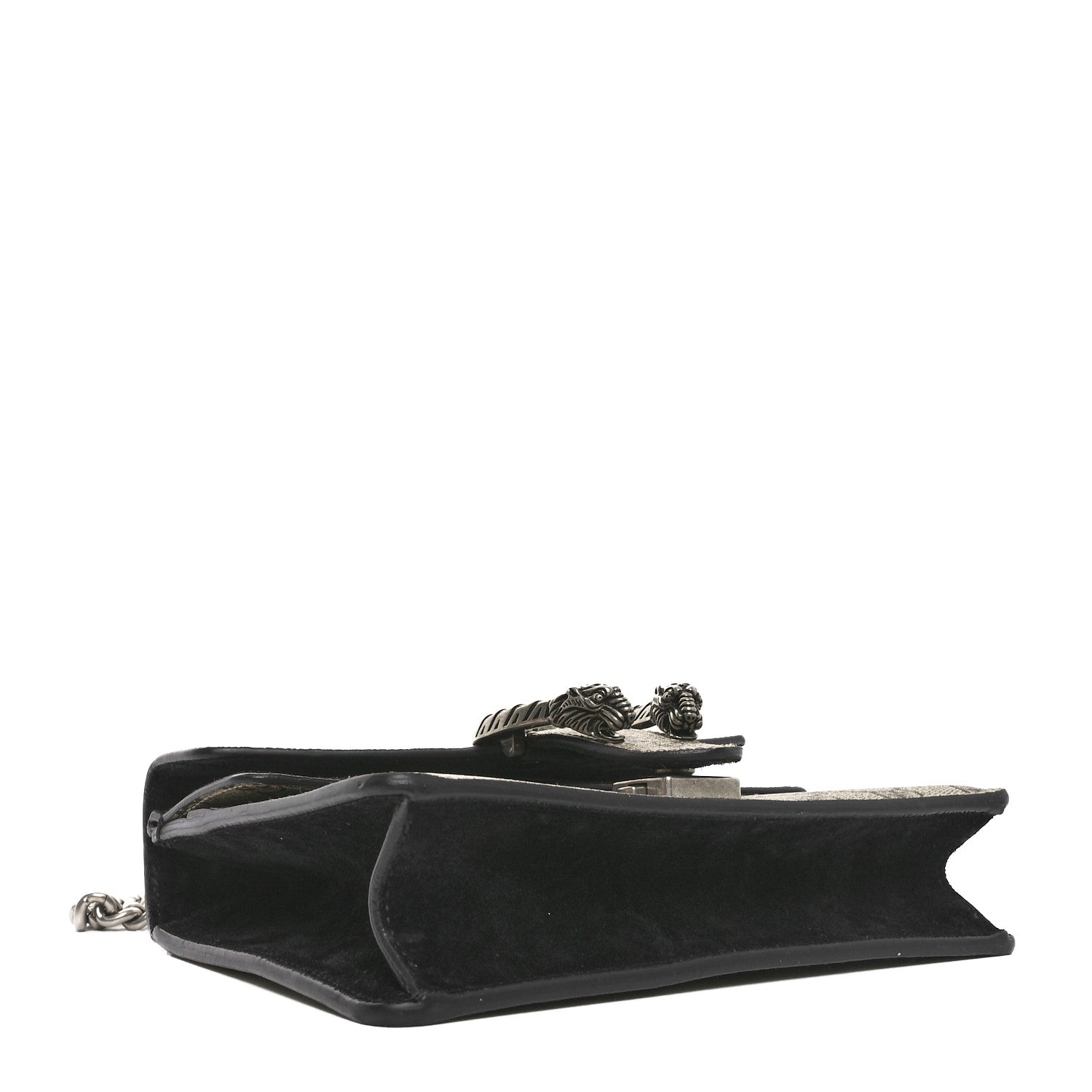 Gucci GG Supreme Monogram Mini Dionysus Shoulder Bag Black 4 of 11