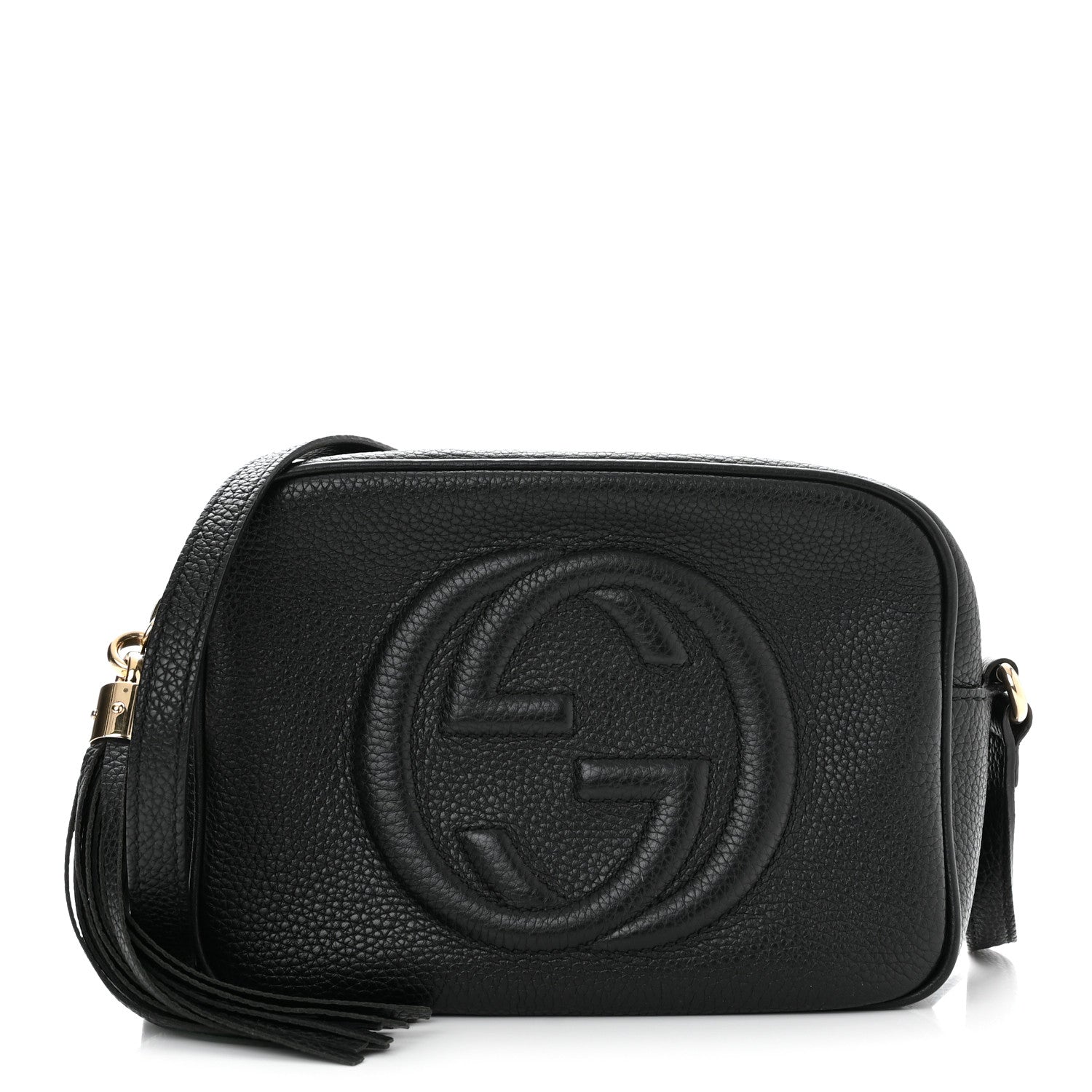 Gucci Pebbled Calfskin Small Soho Disco Bag Black 1 of 11