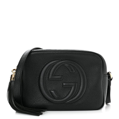 Gucci Pebbled Calfskin Small Soho Disco Bag Black 1 of 11