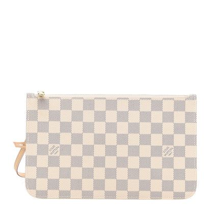 Louis Vuitton Damier Azur Neverfull MM GM Pochette 1 of 8