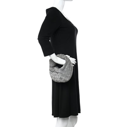 Bottega Veneta Suede Intrecciato Mini Jodie Thunder 2 of 11