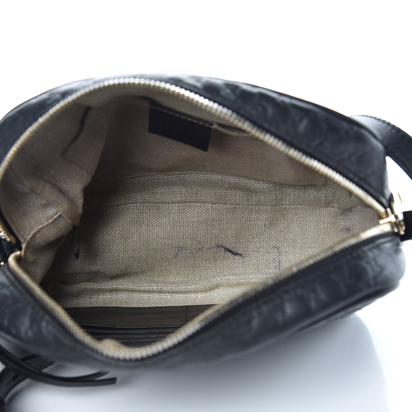 Microguccissima Mini Bree Messenger Bag Black