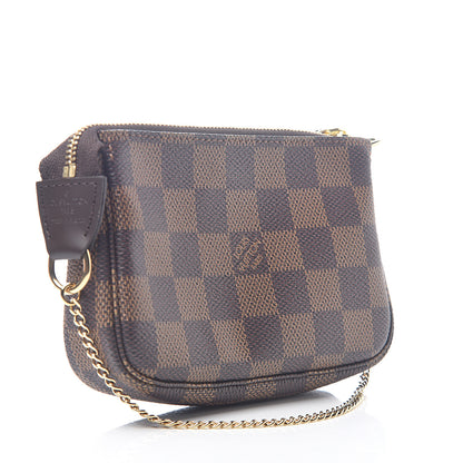 Louis Vuitton Damier Ebene Mini Pochette Accessories 2 of 7