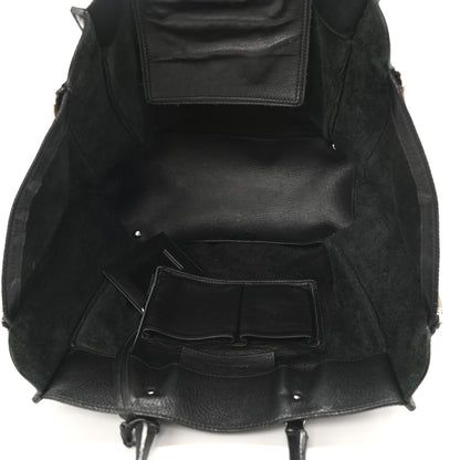 Balenciaga Veau Papier A5 Zip Around Tote Black 5 of 12