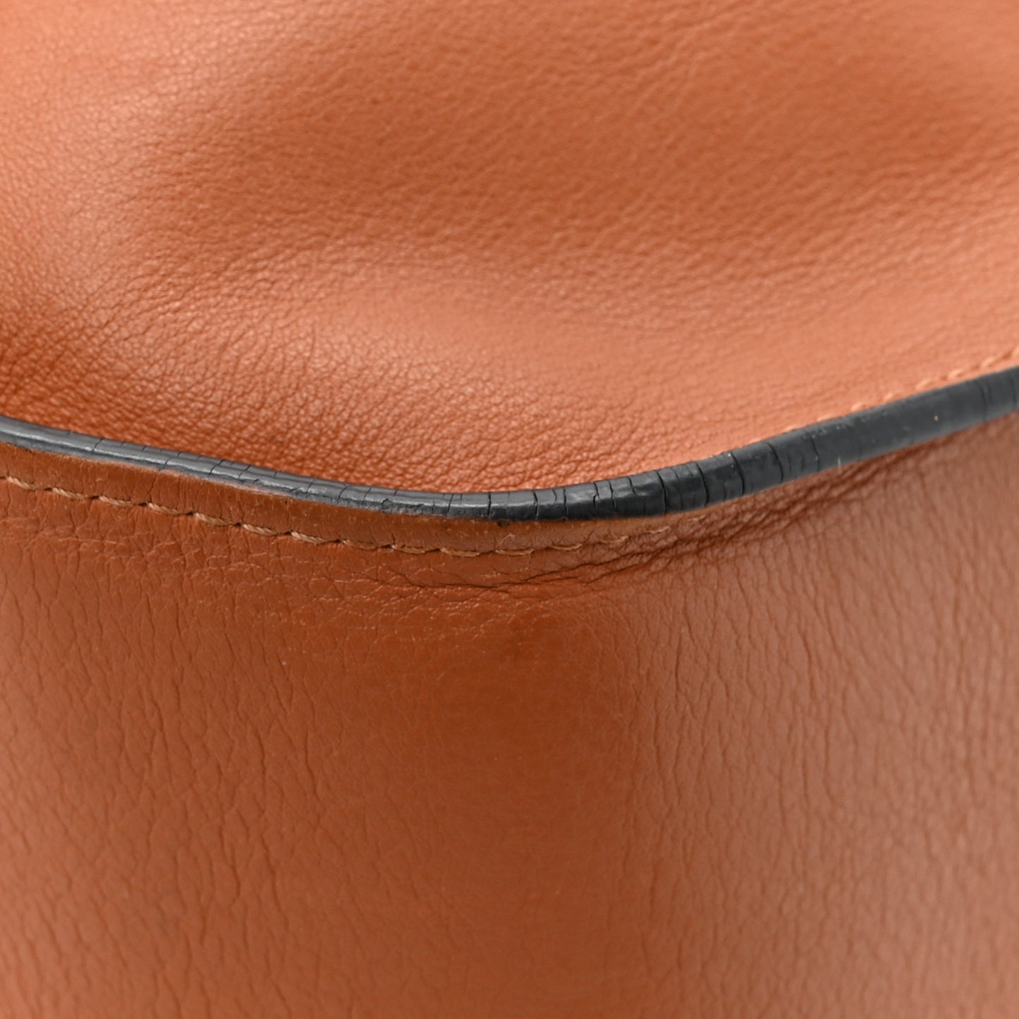 Calfskin Small Hammock Shoulder Bag Tan