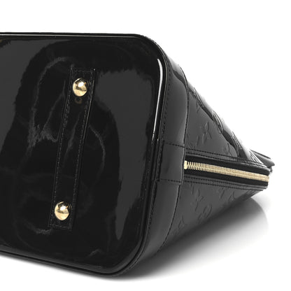 Louis Vuitton Vernis Alma GM Blue Infini 10 of 11