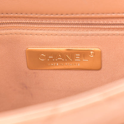 Chanel Lambskin Quilted Medium Chanel 19 Flap Brown 8 of 11