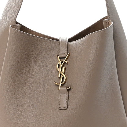 Saint Laurent Supple Calfskin Large Le 5 A 7 Soft Hobo Dusty Grey 7 of 9
