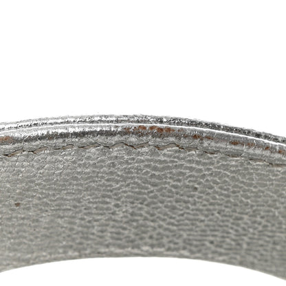 Christian Dior Metallic Grained Calfskin Cannage Small Lucky Badges My Lady Dior Silver 15 of 15