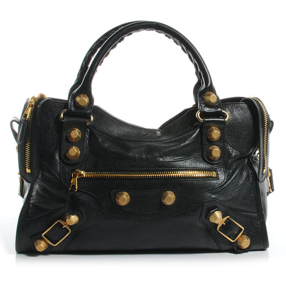 Balenciaga Agneau Giant 21 Gold Hardware City Black 1 of 7