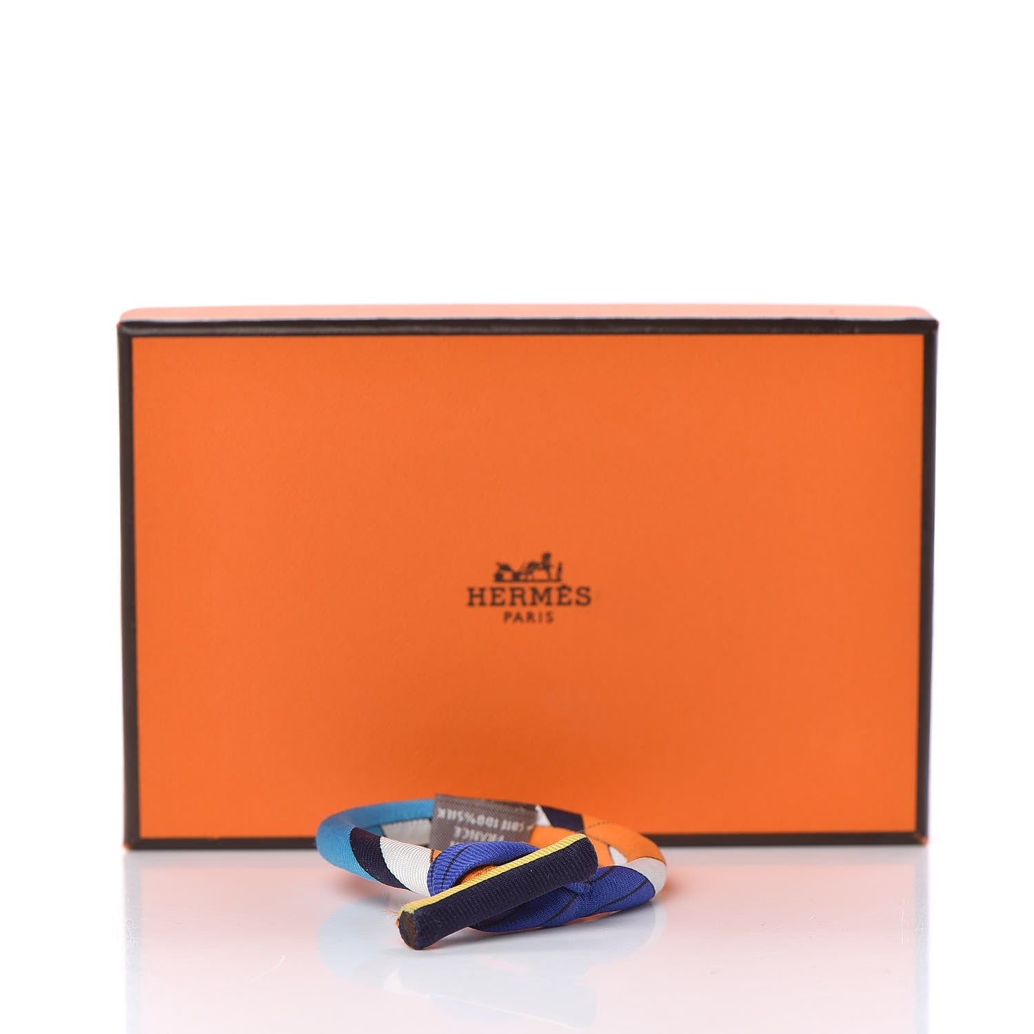 Hermes Silk Twill Bracelet 5 of 5