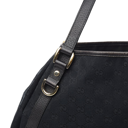 Gucci Monogram Medium Abbey Shoulder Bag Black 10 of 10