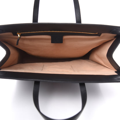 Gucci Suede Web Ophidia Vertical Tote Black 5 of 12