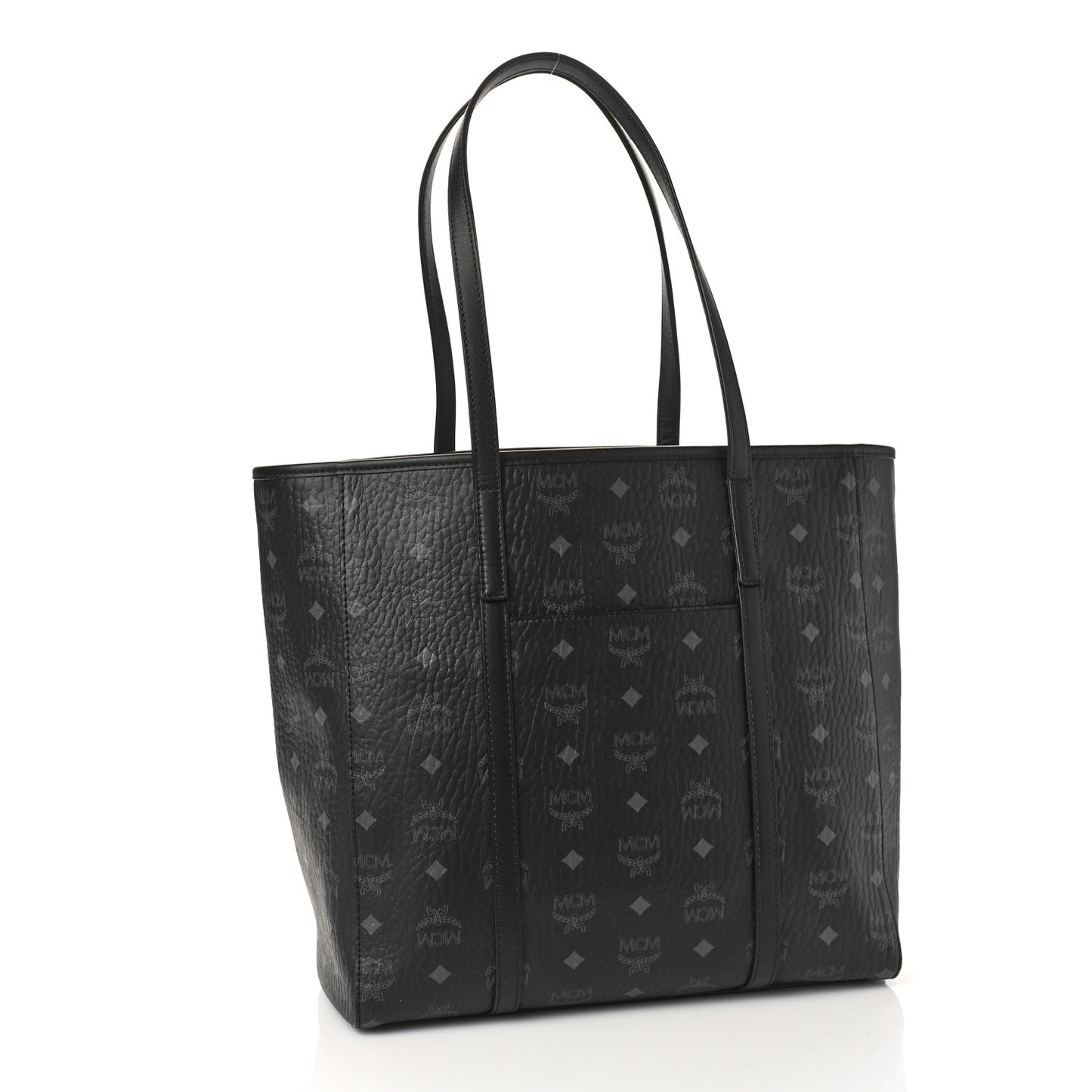 Visetos Medium Toni Shopper Tote Black