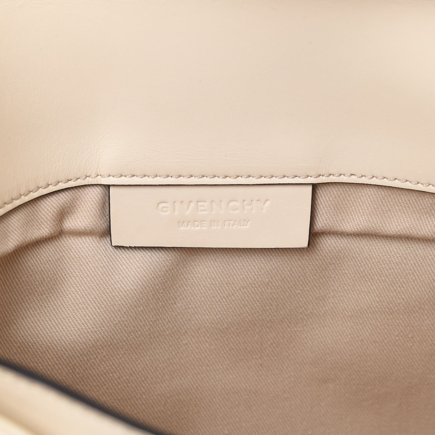 Givenchy Smooth Calfskin Antigona Envelope Clutch Nude Black 5 of 8