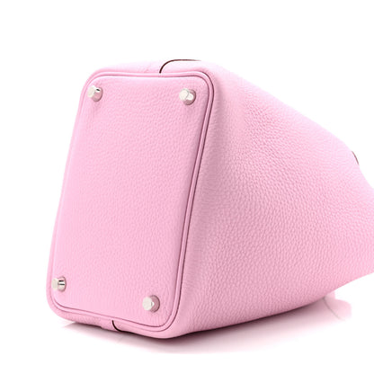 Hermes Taurillon Clemence Picotin Lock 18 PM Mauve Sylvestre 8 of 8