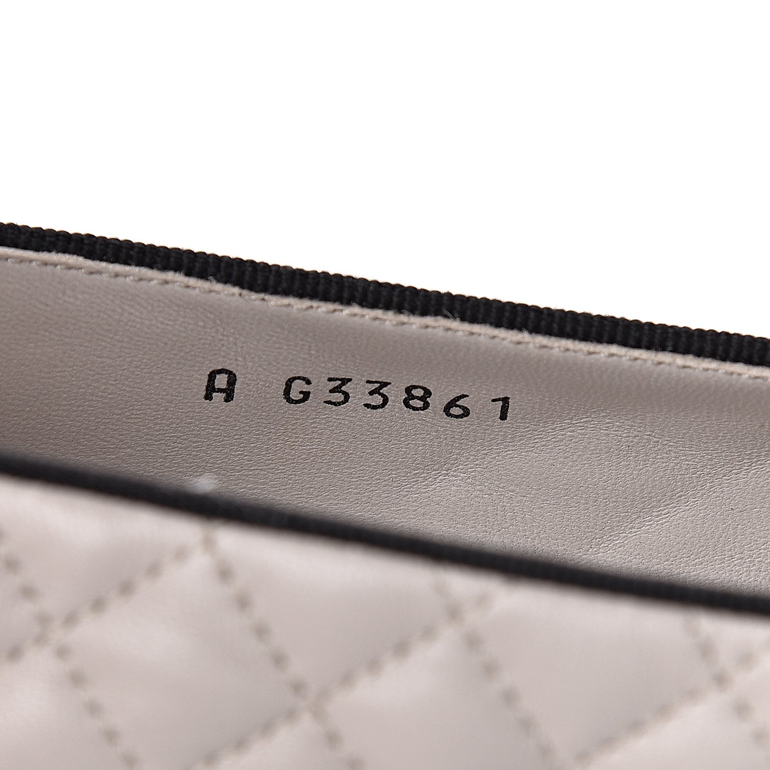 Chanel Lambskin Quilted CC Loafers 38.5 Light Grey 7 of 18