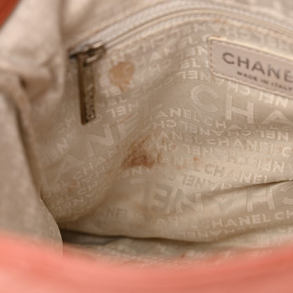 Chanel Lambskin Stitched Small Ultimate Soft Tote Pink 11 of 17