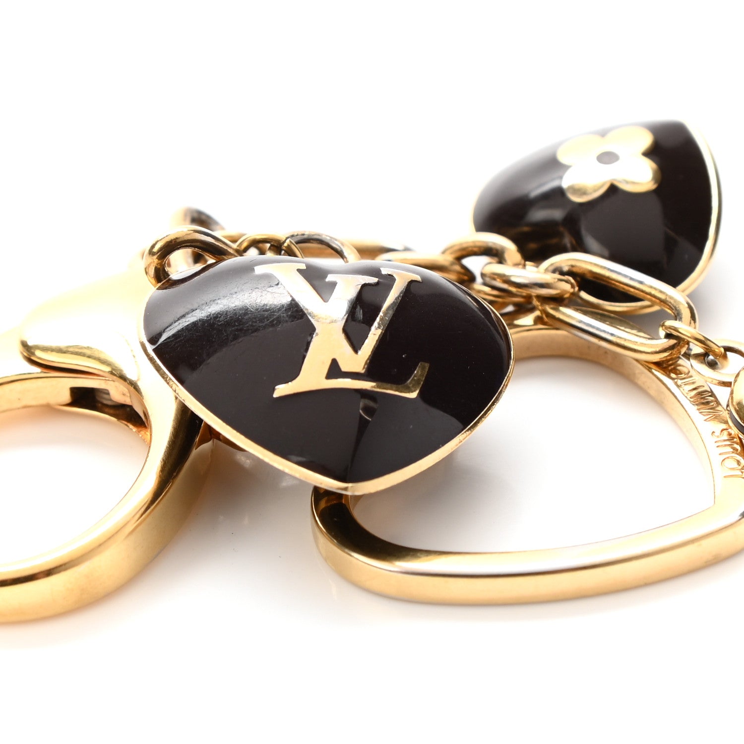 Louis Vuitton Coeurs Heart Bag Charm Key Holder Amarante 6 of 6