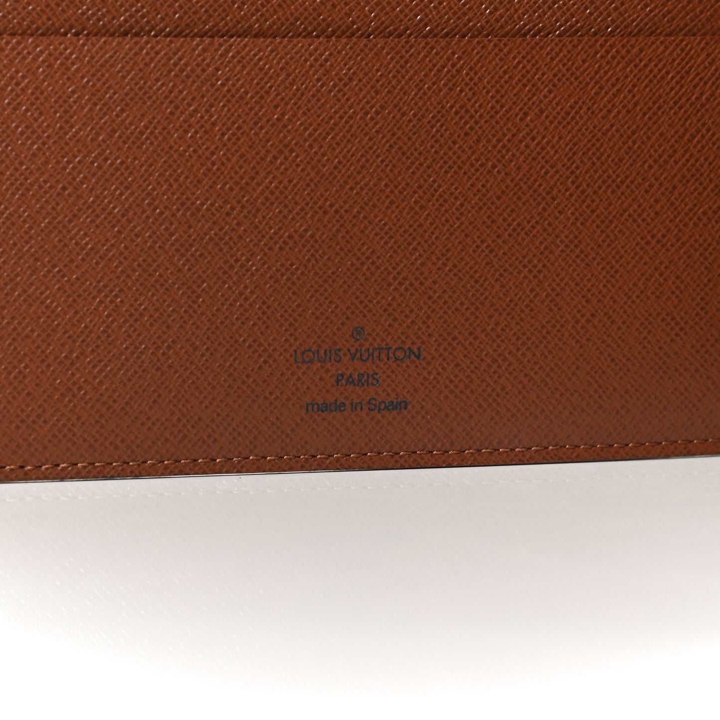 Monogram Desk Agenda Cover