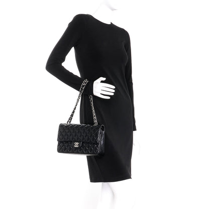Chanel Lambskin Quilted Medium Double Flap Black 3 of 8