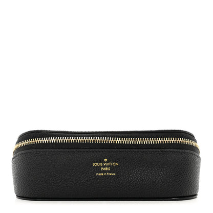 Louis Vuitton Empreinte Monogram Giant Sunglasses Pouch GM Black Beige 1 of 7