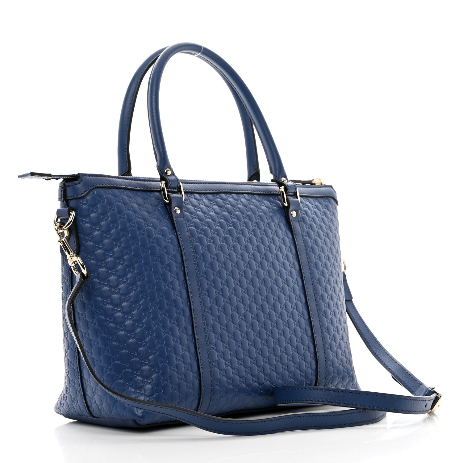 Gucci Soft Microguccissima Small Zippered Satchel Caspian 3 of 10