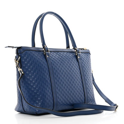 Gucci Soft Microguccissima Small Zippered Satchel Caspian 3 of 10