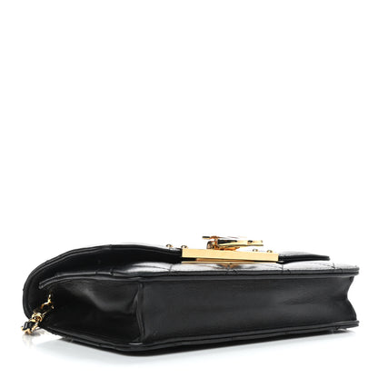 Chanel Lambskin Quilted Golden Class Wallet on Chain WOC Black 4 of 9