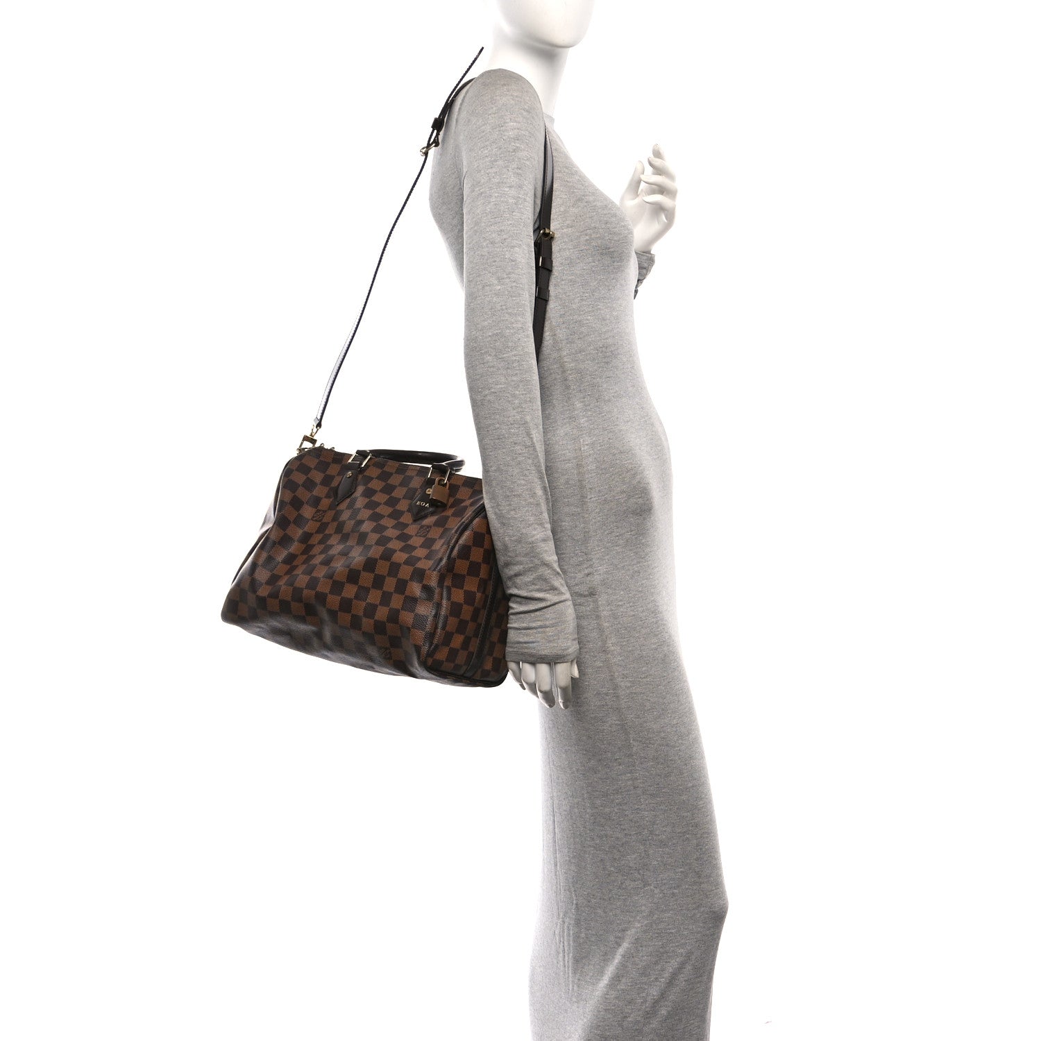 Louis Vuitton Damier Ebene Speedy Bandouliere 30 2 of 16