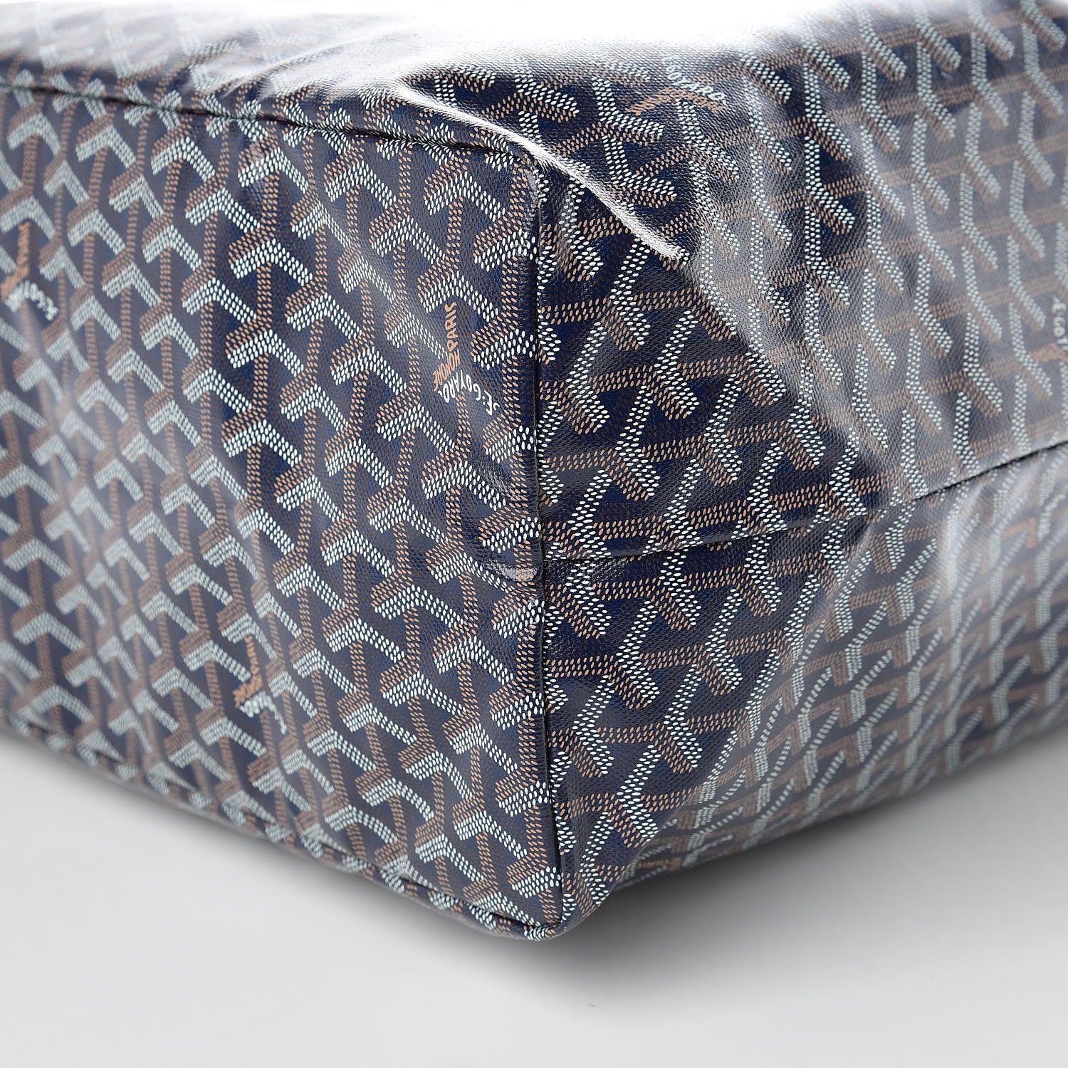 Goyard Goyardine Saint Louis GM Navy 10 of 10
