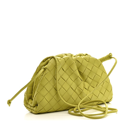 Bottega Veneta Nappa Intrecciato The Mini Pouch Kiwi 3 of 11