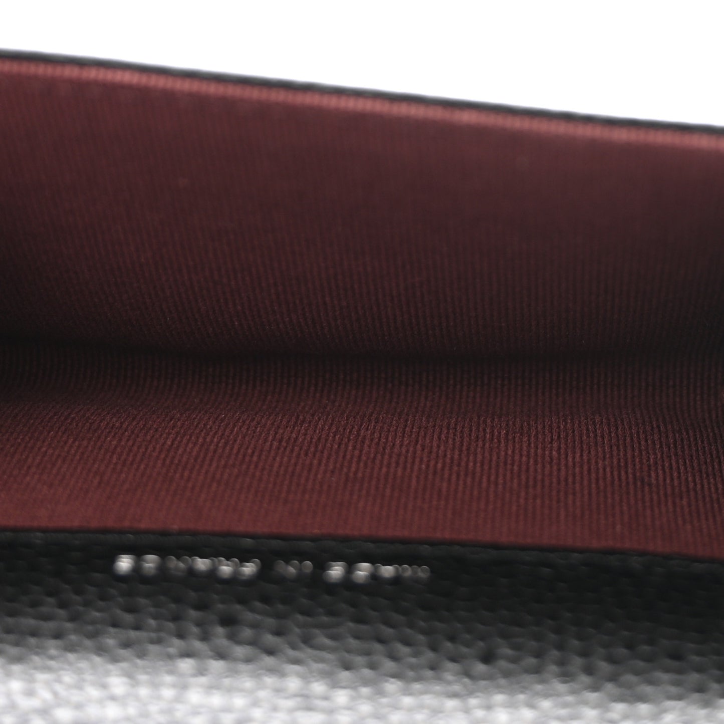 Caviar Quilted Flap Card Holder Wallet Black