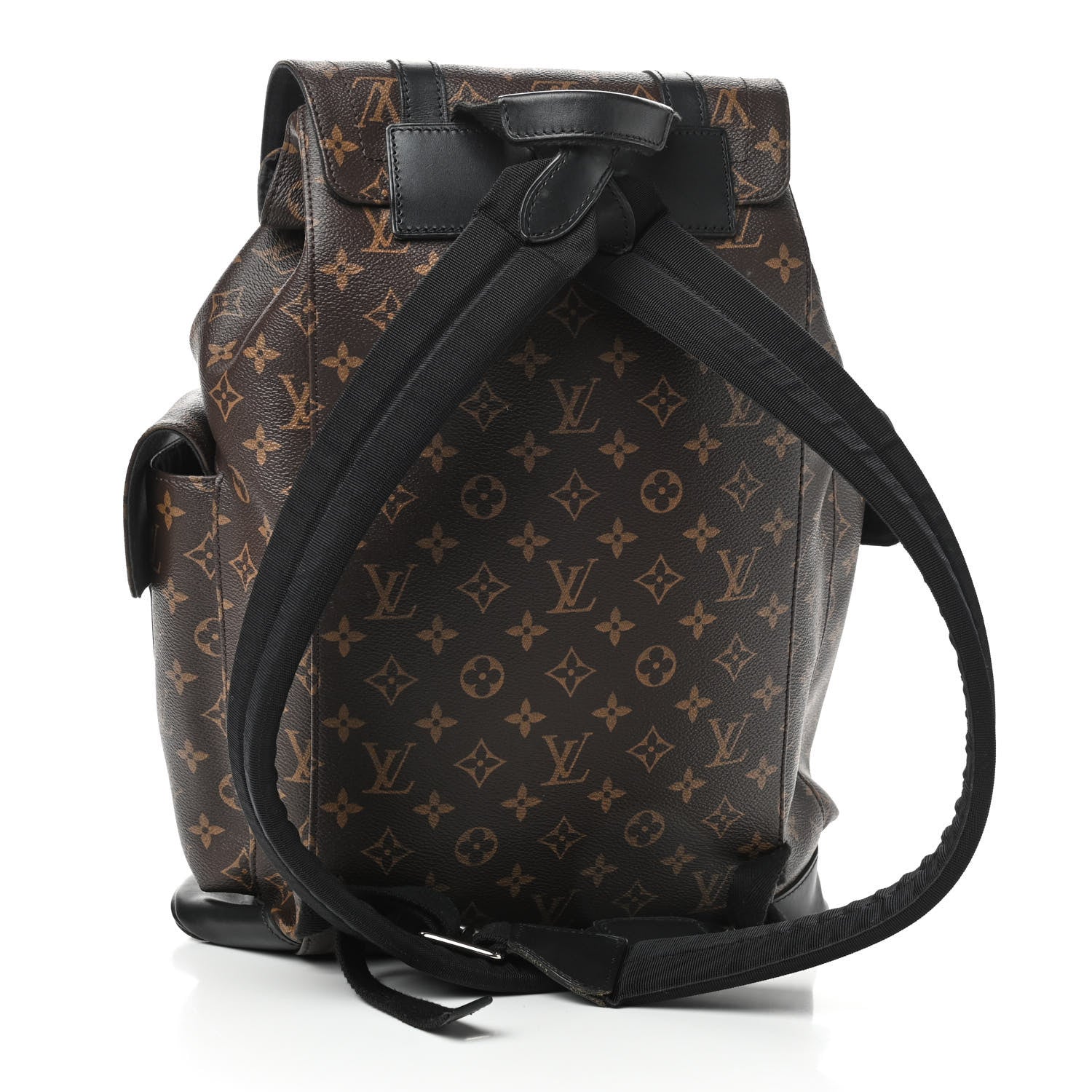 Louis Vuitton Monogram Macassar Christopher PM Backpack 3 of 8