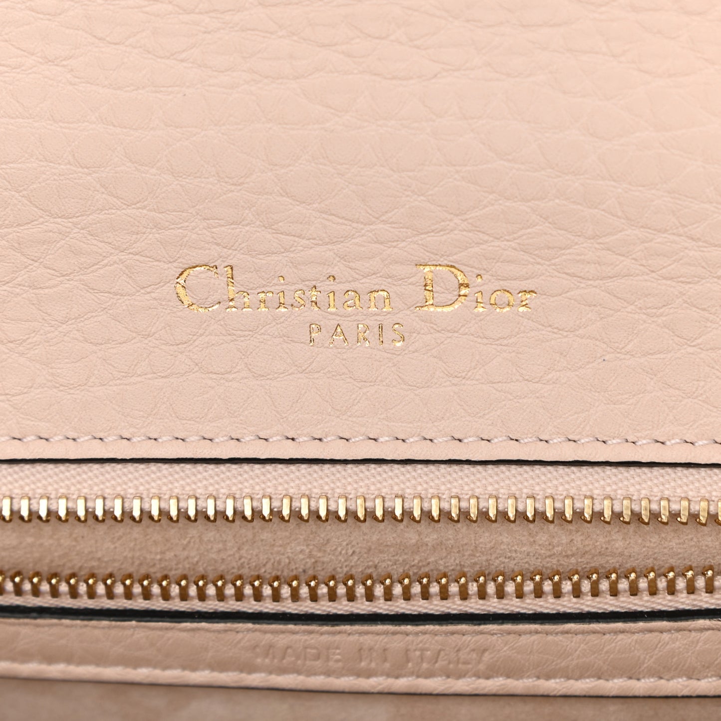Grained Calfskin Small Diorama Flap Bag Rose Poudre