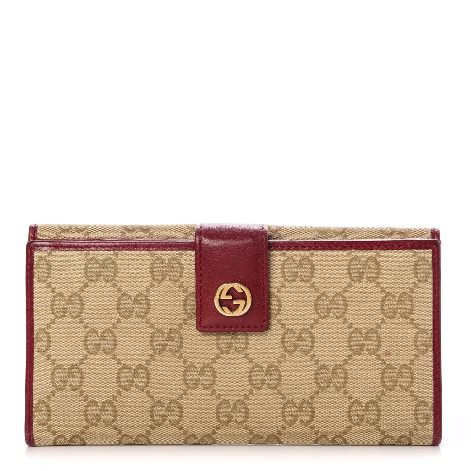 Gucci Monogram Miss GG Continental Wallet Red 1 of 19